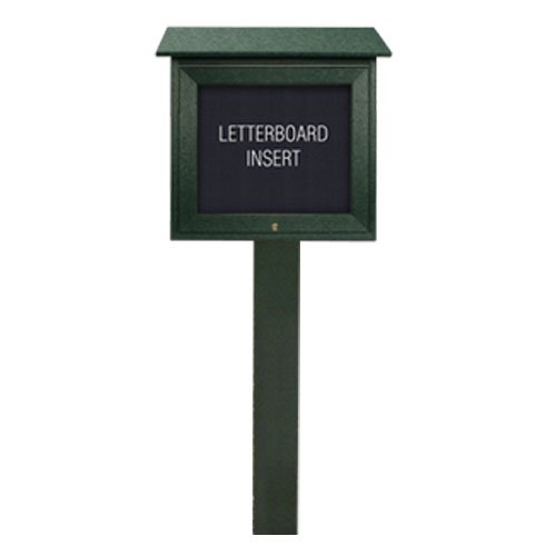 Outdoor Letter Board Message Center Stand w 2 Doors + 14 Sizes + Custom