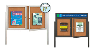 30x96 Outdoor Bulletin Boards - All Styles