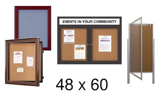 48x60 Outdoor Bulletin Boards