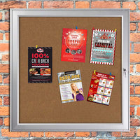 Outdoor Premium Weatherproof Notice Boards displays up to TWELVE 8.5 x 11's Postings. Display promotional pieces, sales, advertisements, and events outside of your store, restaurant, car dealership, etc.