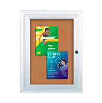 Outdoor Enclosed Bulletin Boards 27 x 41 (Single Door)