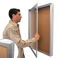 Extreme WeatherPlus Outdoor Poster Display Case with Radius Edge