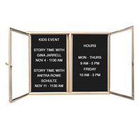 EXTREME WeatherPLUS Multi-Door Outdoor Enclosed Letter Boards